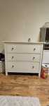 Komoda Ikea Hemnes lite drewno biała szuflady