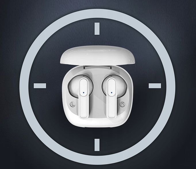 Słuchawki Douszne Bezprzewodowe Bluetooth 5.0 Hi-Fi Tws + Kabel Usb C
