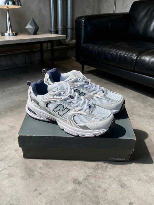 "koszykówki "New_Balance_530_White_Silver_Navy R.39.5