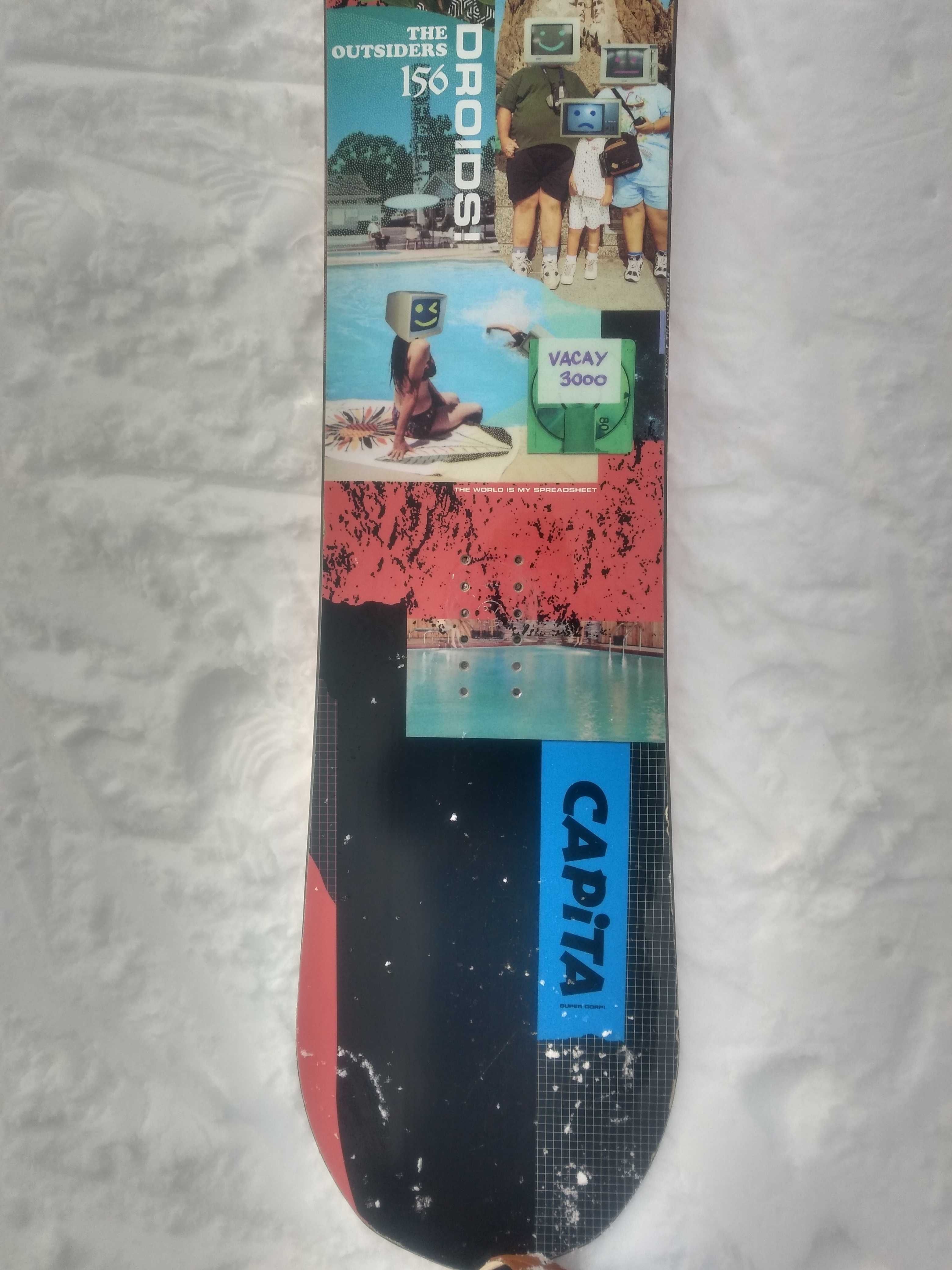 Capita Outsiders 156 cm, 2023 rok ( camber, freestyle,allmauntain)