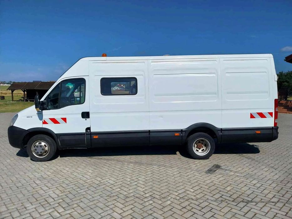 Iveco DAILY 35C15 3.0 D  MAXI L4H2 brygadówka 7-osobowy klimatyzacja koła bliźniacze