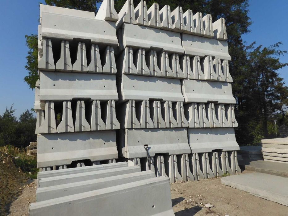 Bariery betonowe jednostronne Toruń