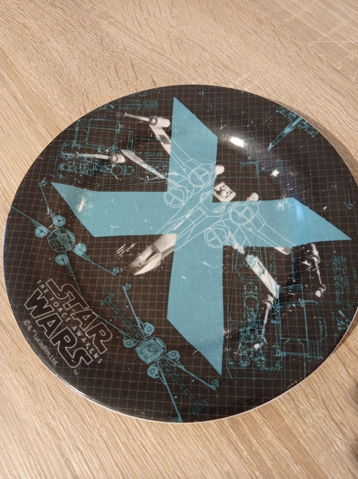 Star Wars talerz ceramiczny kolekcjonerski