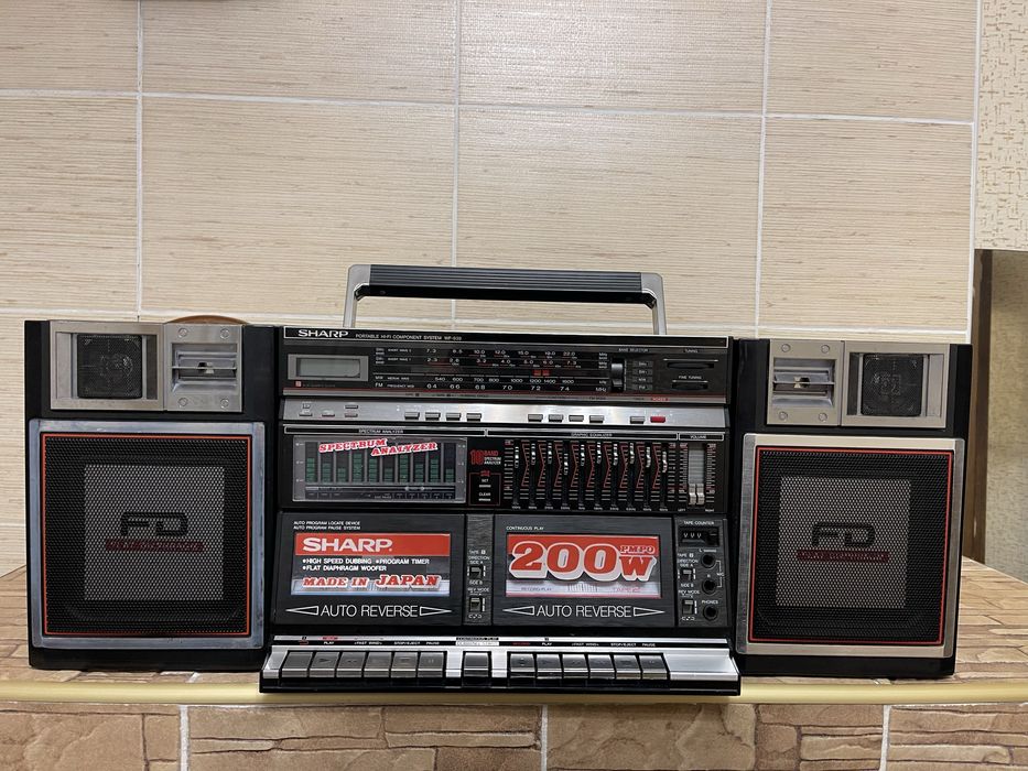 Магнітофон Sharp wf 939 бумбокс