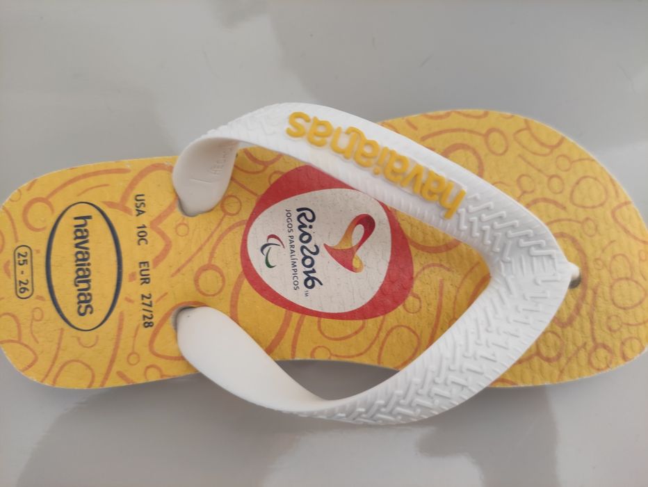 Havaianas criança tamanho 27/28