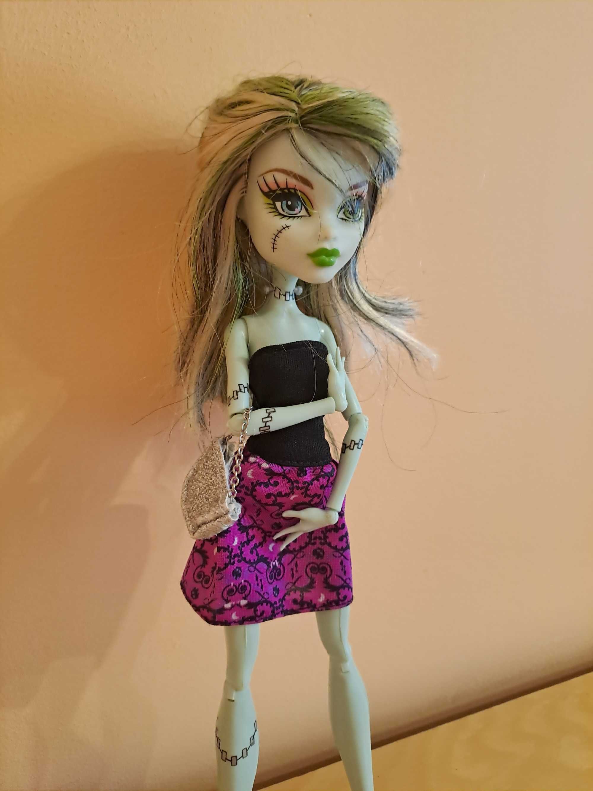Lalka Monster High - Frankie Stain - Mattel + Torba Gratis