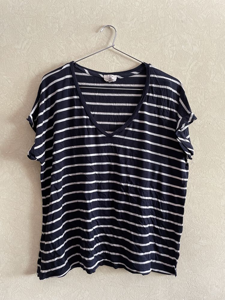 T-shirt riscas Zara