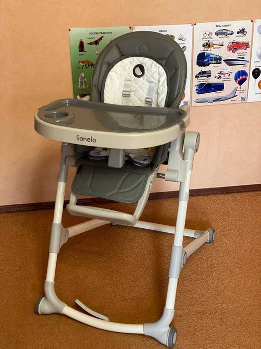 Дитячий стільчик для годування Lionelo Cora Stone