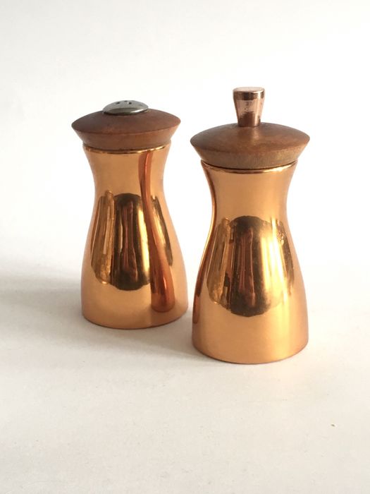 Solniczka, pieprzniczka - młynek do pieprzu Verity Southall lata 50/70