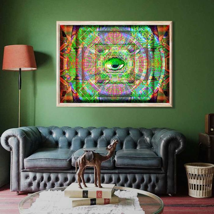 Plakat - 'Bless' Print 118x84cm (A0) - Dżuls Art