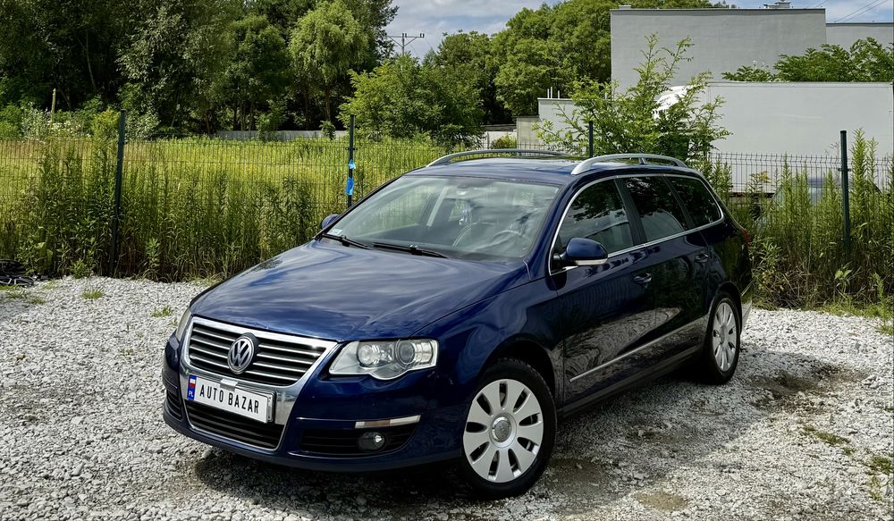 Volkswagen Passat B6 2.0 TDI * Automat * Klima * 2007 * Skóry * Alu