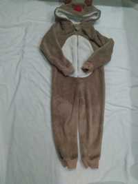 Детская фирменная,флисовая пижамка-кигуруми