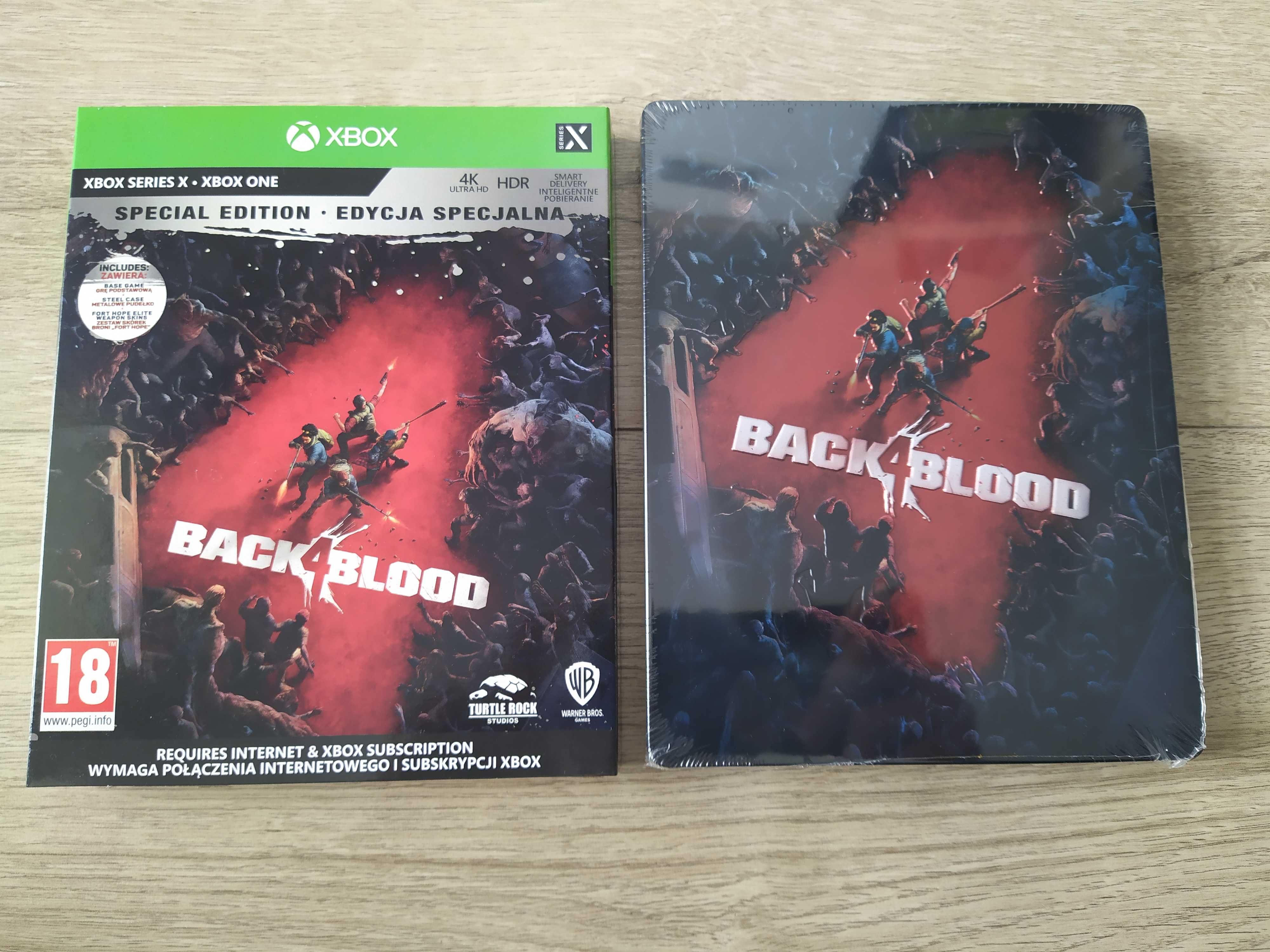 Back 4 Blood Edycja Specjalna - Steelbook [XBOX] (PL) NOWA W FOLII