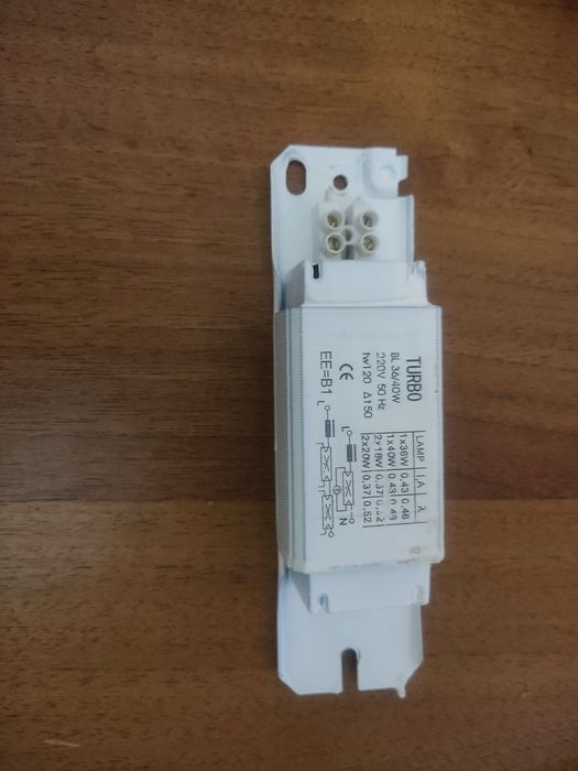 Дросель, баласт для люмінісцентних ламп 36/40W. Б/У робочі
