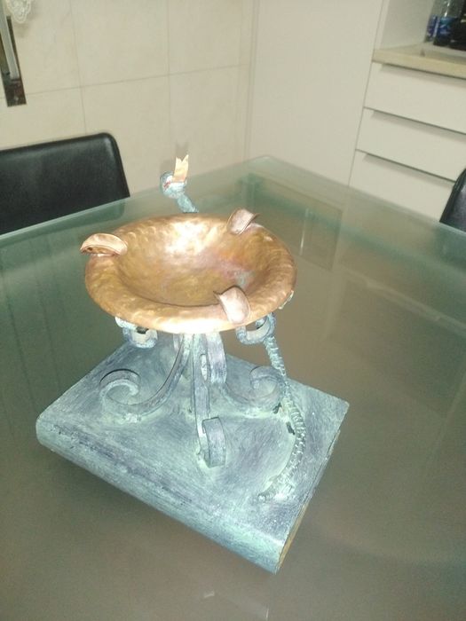 Cinzeiro antigo decorativo