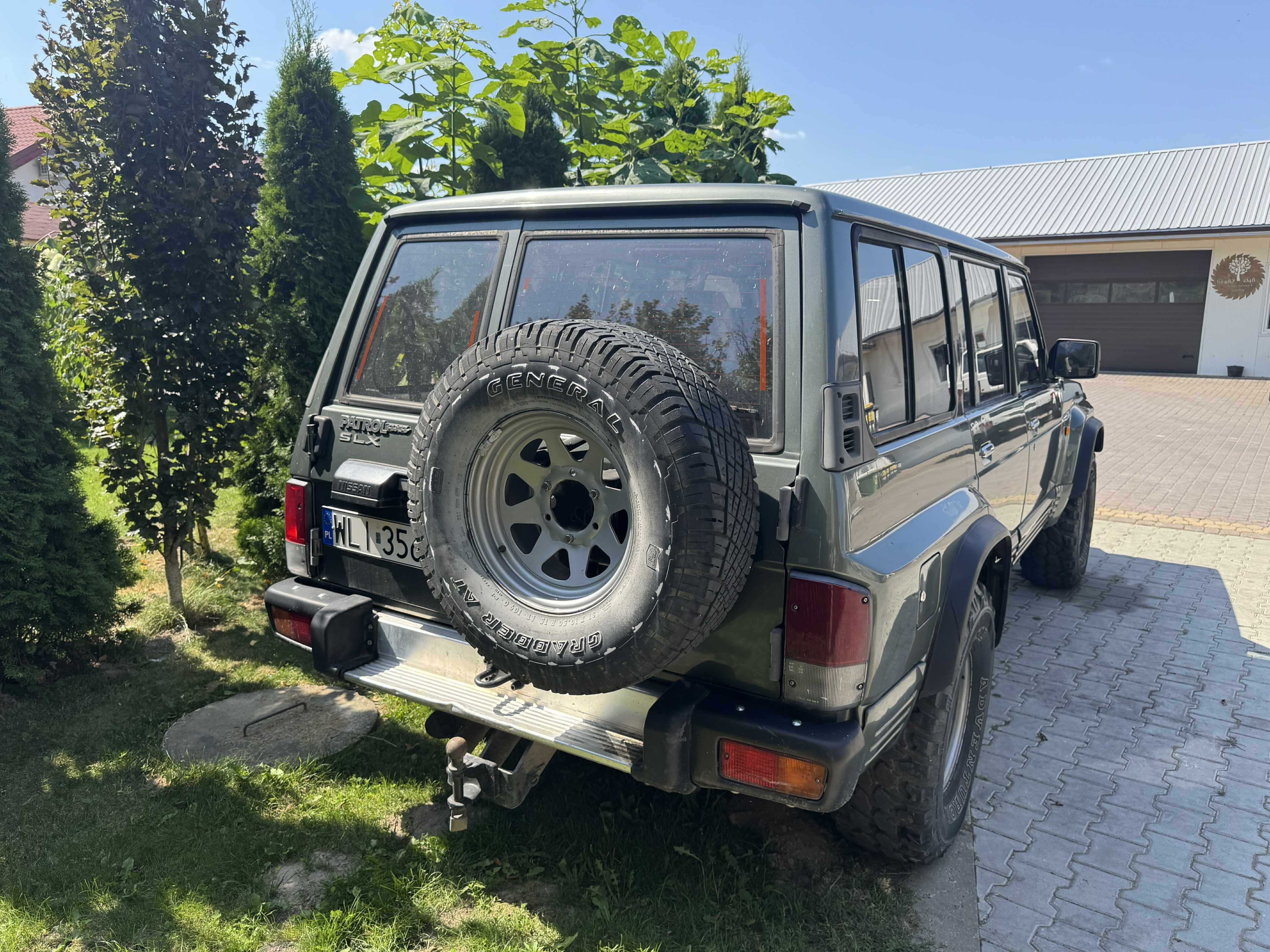 nissan patrol w dobrym stanie zakonserwowane podwozie