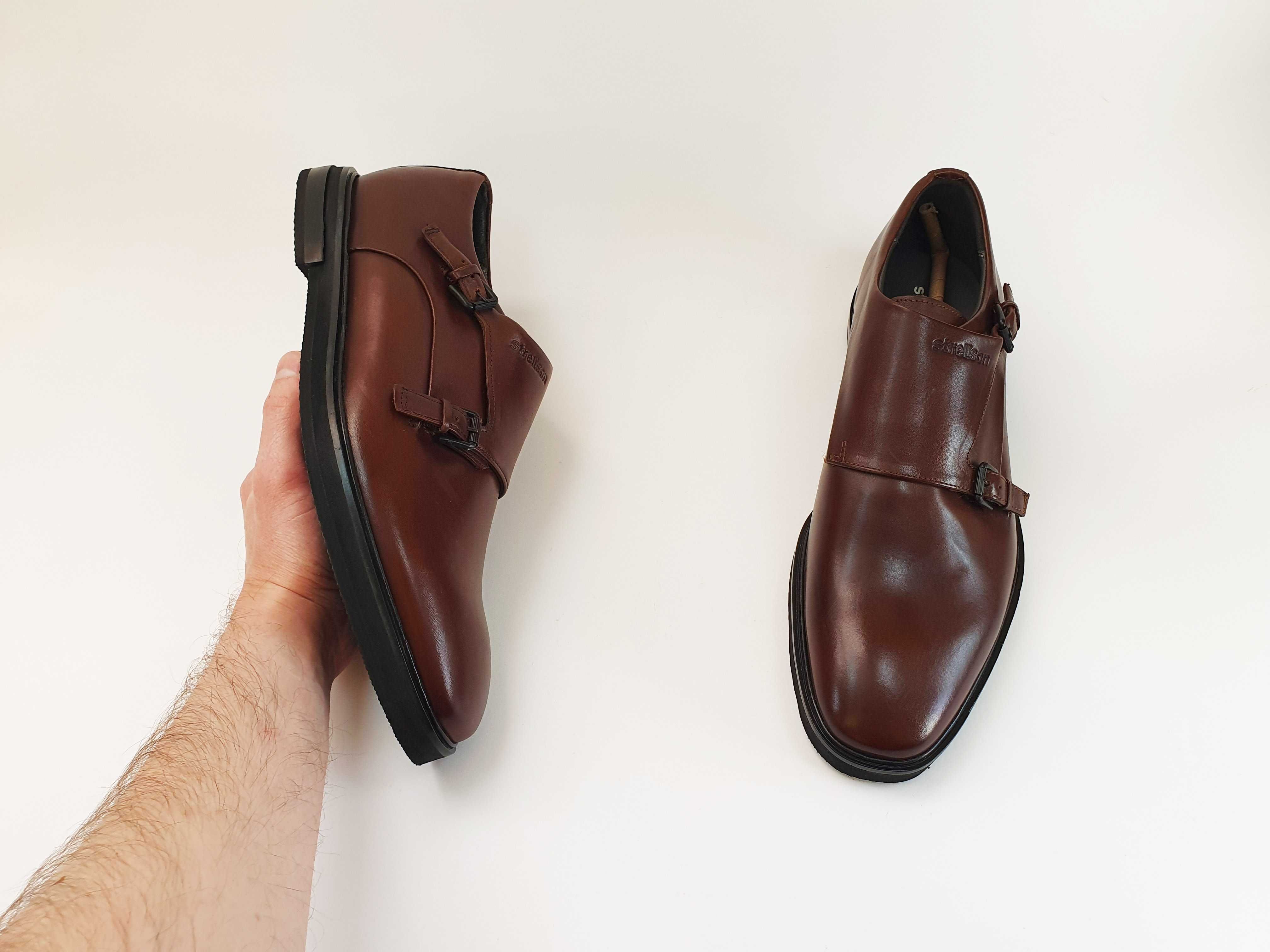 Strellson чоловічі туфлі монкі 44 28.5-29 см