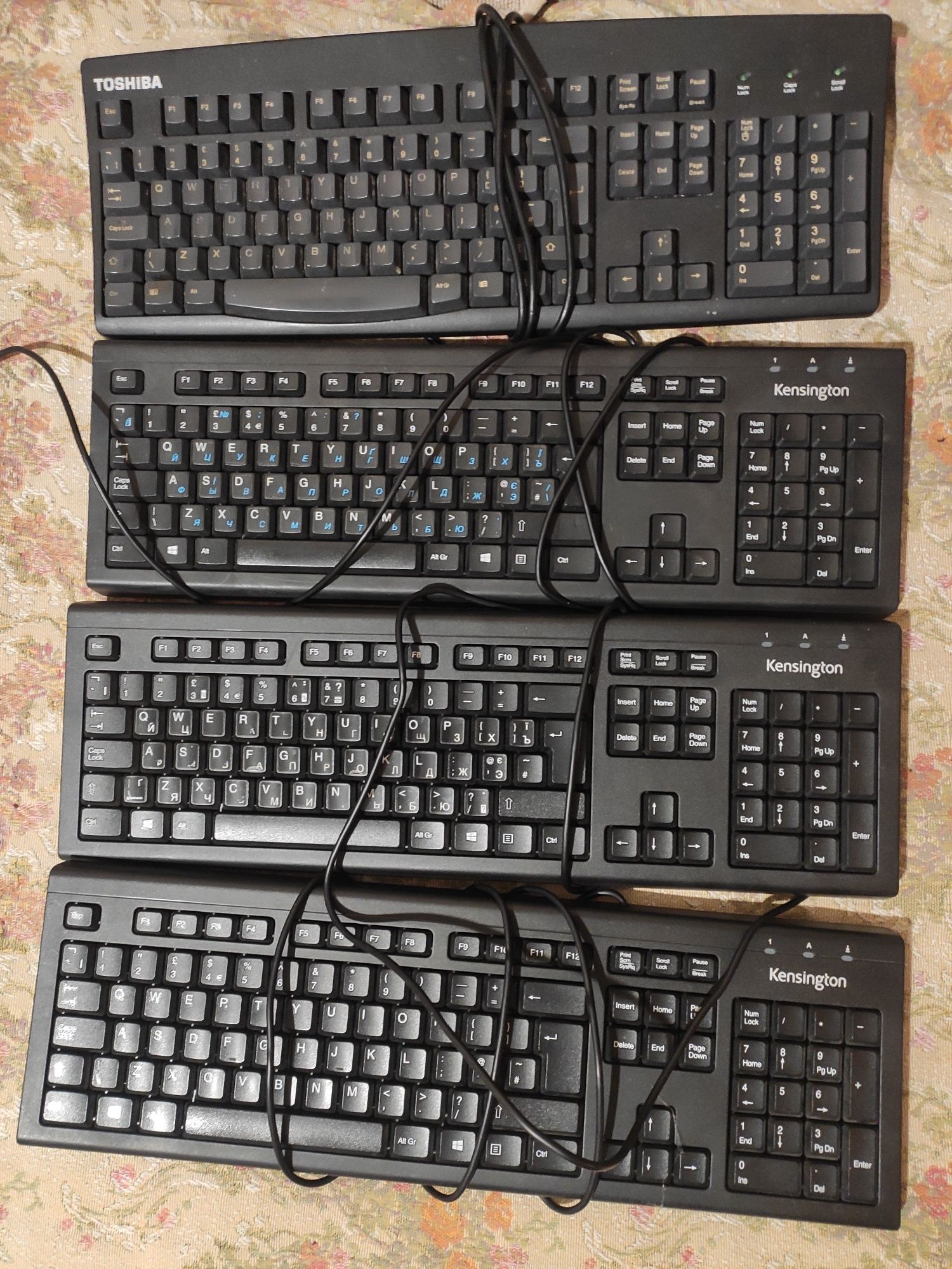 Usb клавиатура, 2 штуки , только английская раскладка