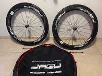 Koła karbonowe Jagu Elite 55 Aero 1420g Szytki Tufo 25
