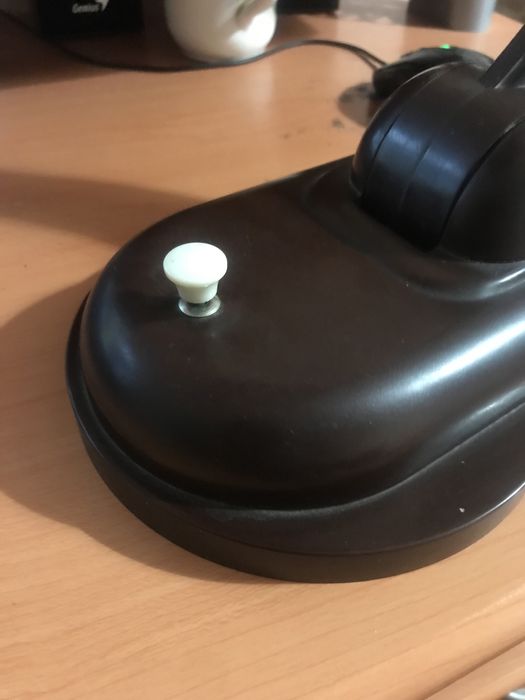 Настільна лампа часів СРСР.