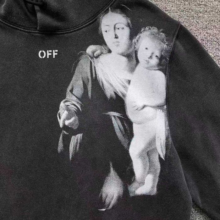 Худі Off-White кофта толстовка офф вайт