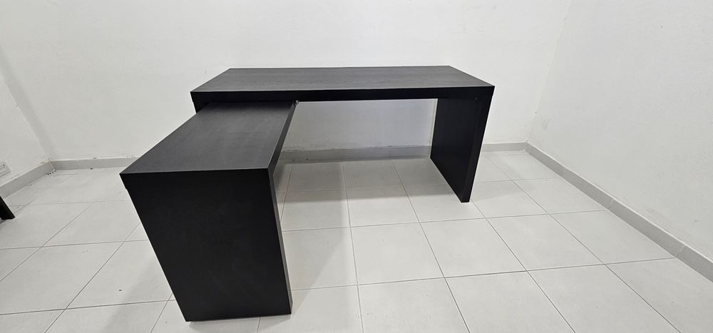 Secretaria com apoio adicional extensivel