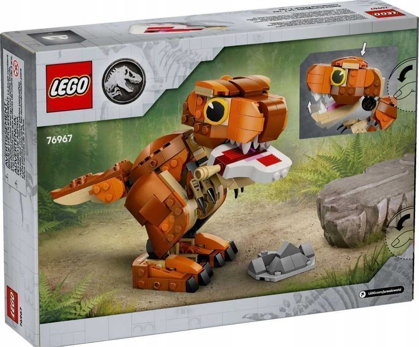 LEGO® JURASSIC WORLD 76967 Tyranozaur Mały