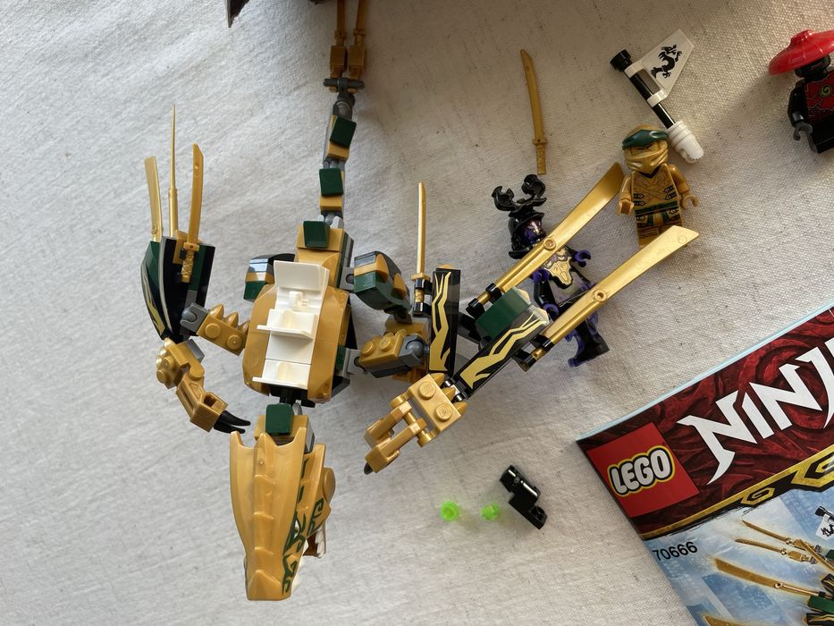 Lego Ninjago 70666 Złoty smok The Golden Dragon