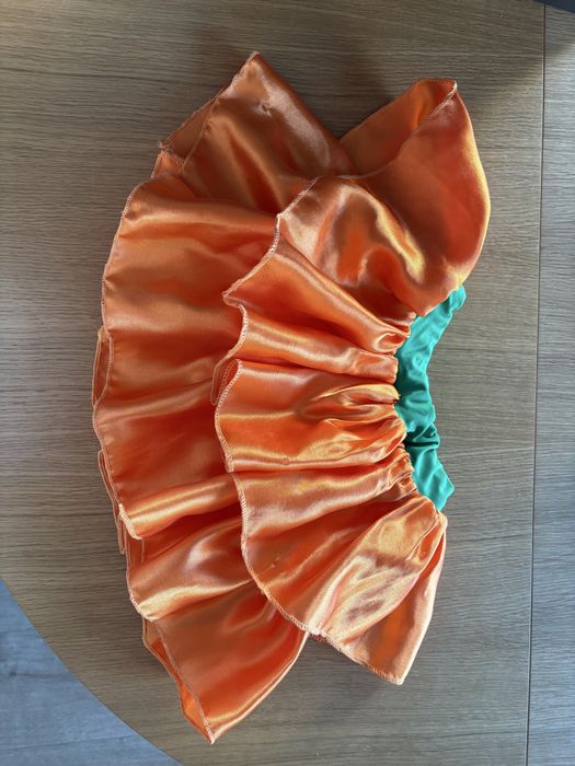 Spodniczka pomaranczowa, dynia 3-4 lata