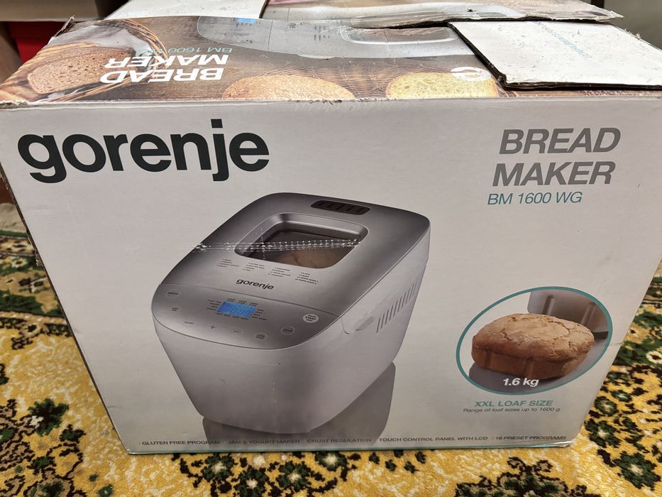Хлібопічка Gorenje BM 1600 WG