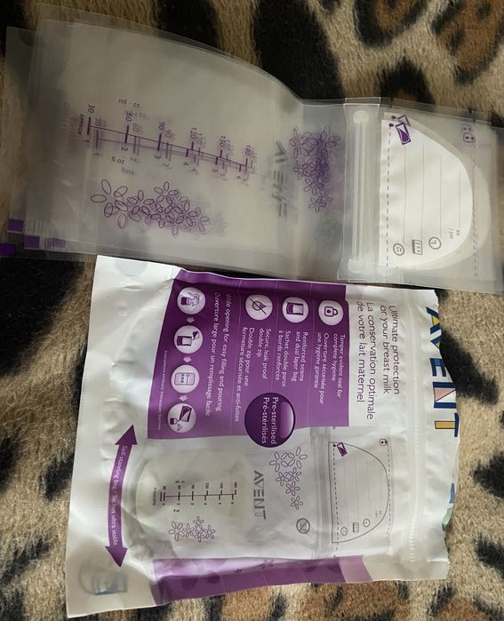 Пакетики ддя зберіганя молока