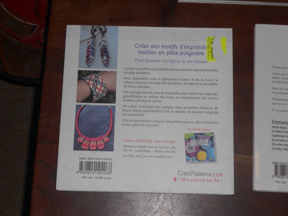 Conjunto 3 livros artesanato pasta polimero massa moldavel