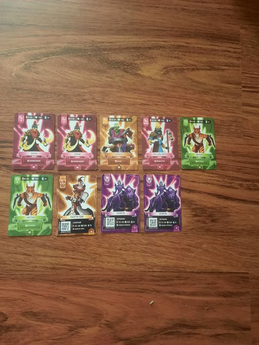 Продам карточки Атб Arena и интерактивные карточки