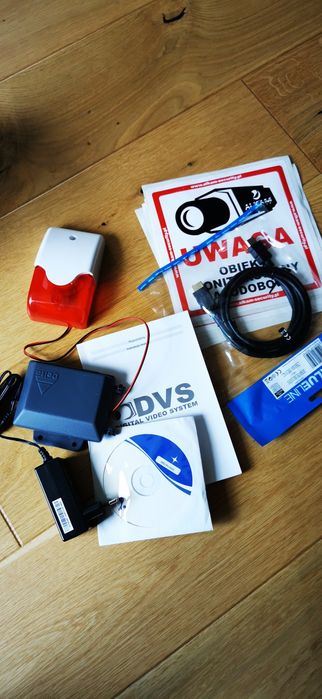 Zestaw kamer cctv + dysk twardy monitoring
