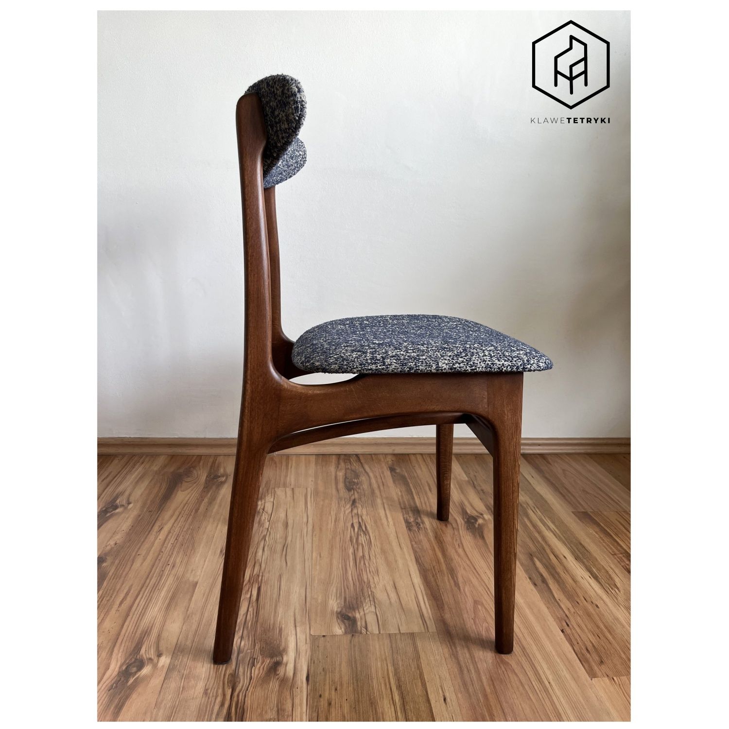 Krzesło Hałas 200-190 (po renowacji) #prl #vintage #design