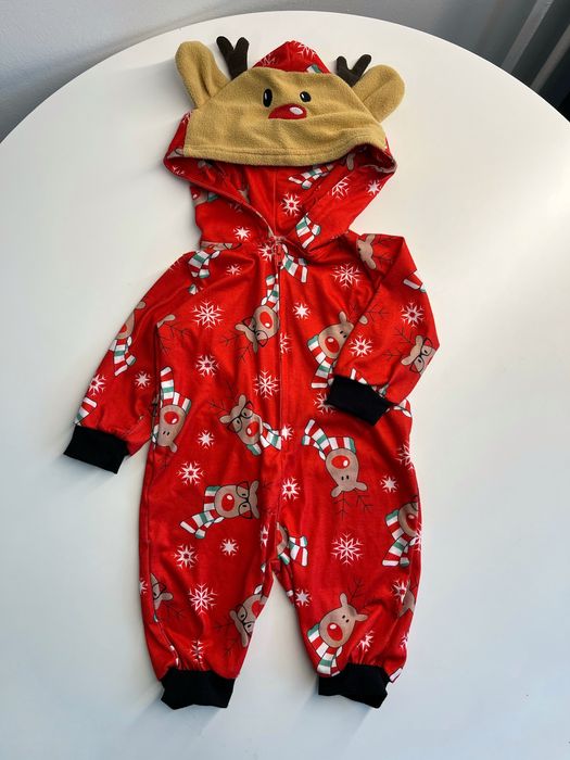 Świąteczny kombinezon – pajacyk na 3–6 miesięcy