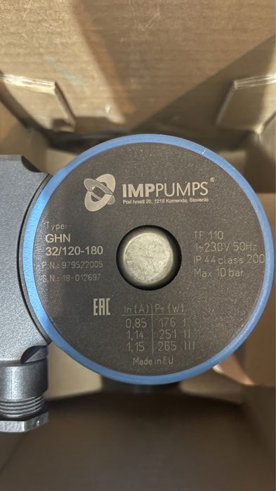 Циркуляційний насос imp pumps GHN 32/120-180