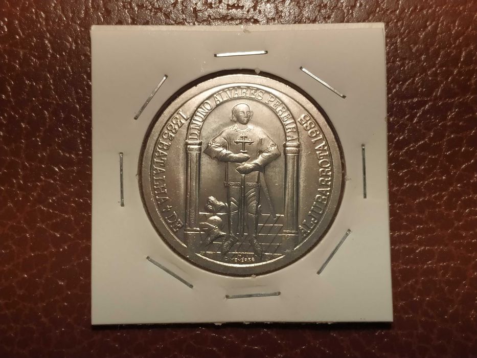 113 Portugal-moeda de 100 escudos de 1985 Batalha de Aljubarrota
