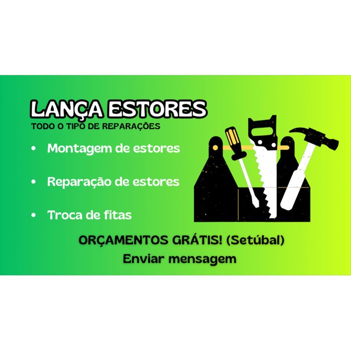 Montagem/Reparação de Estores