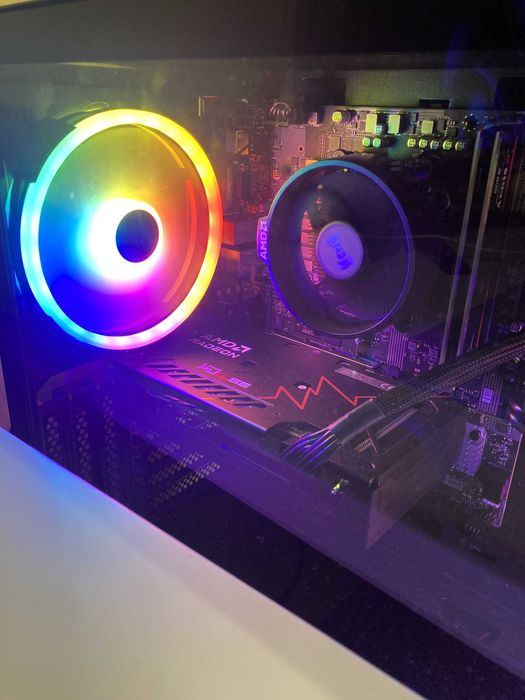 PC Gaming Ryzen 5 8400F + RX 9060 | 32GB | 1TB NVMe | Setup Completo