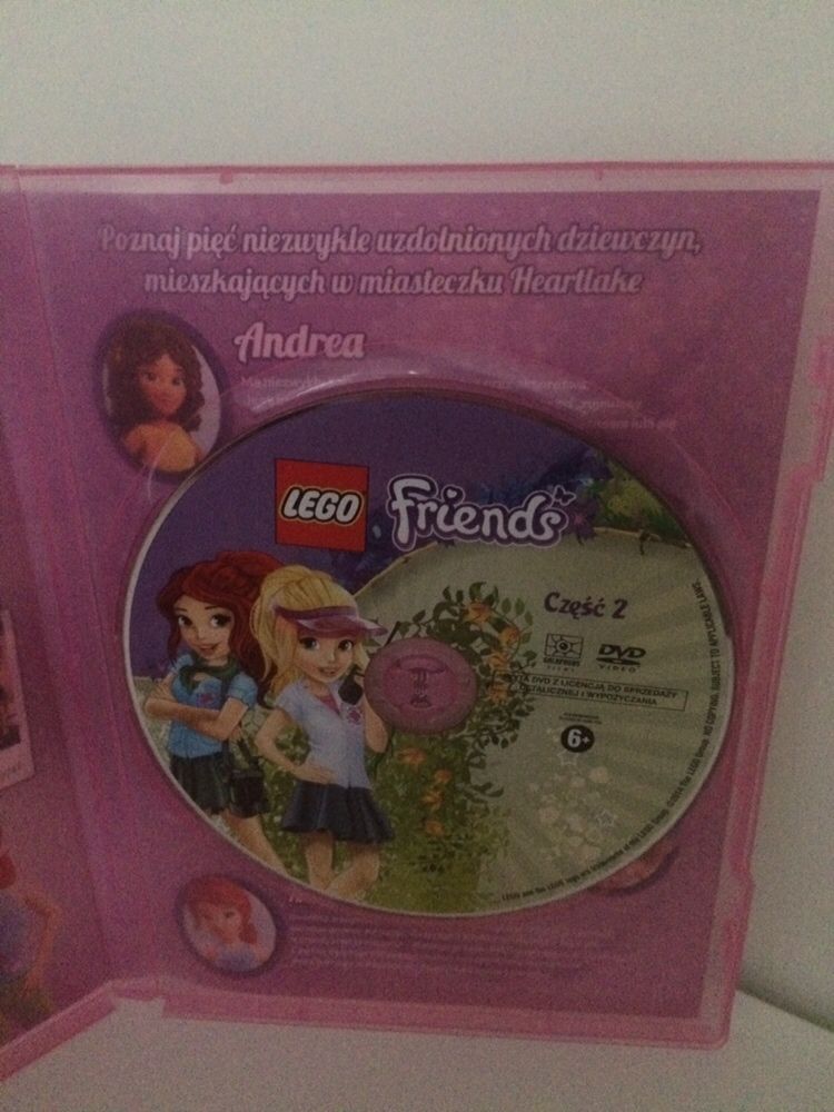 Lego Friends DVD x 3 części 1,2,3