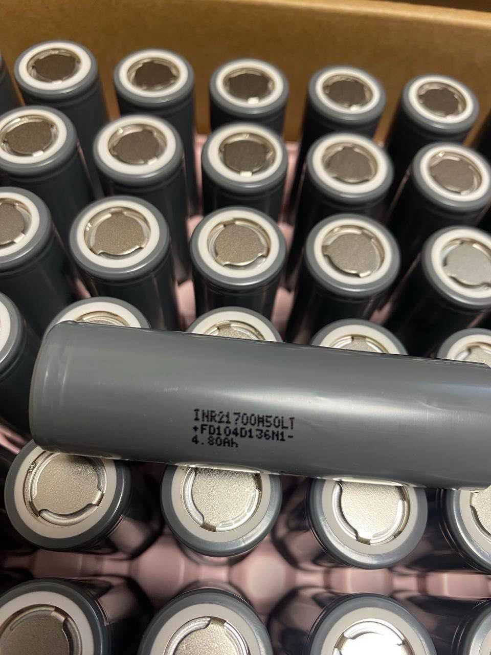Аккумулятор 21700 LG M50LT Li-ion INR 5000 mAh, 7.2A (14.4A)
