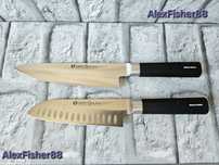 Шеф нож, нож Сантоку Sashimi Grossman