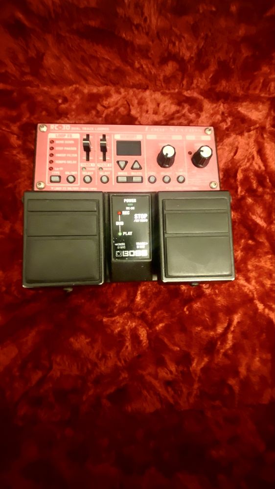 Pedal Looping Rc-30 Boss