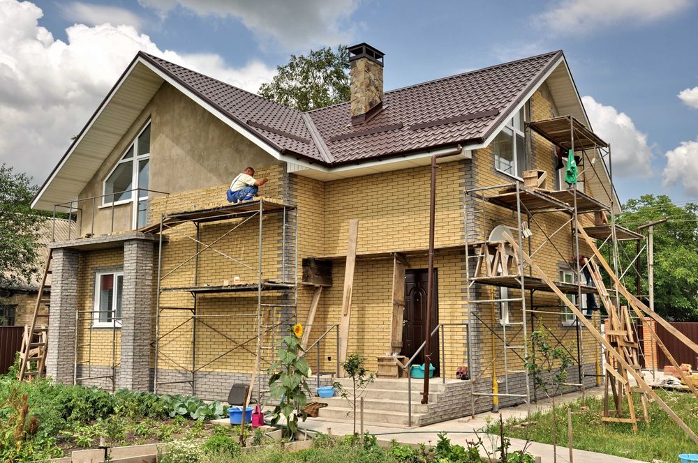 Цокольна та фасадна плитка.