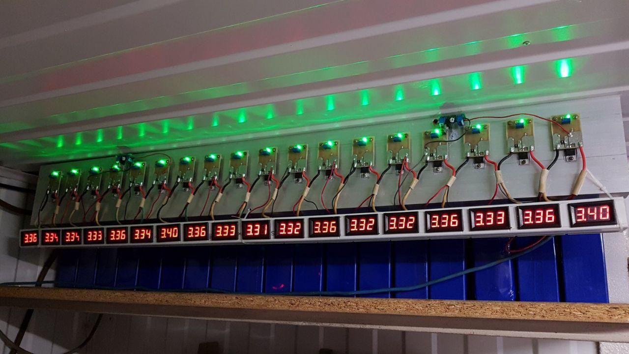 балансир 20А литий акб 3,6В(4,2В)