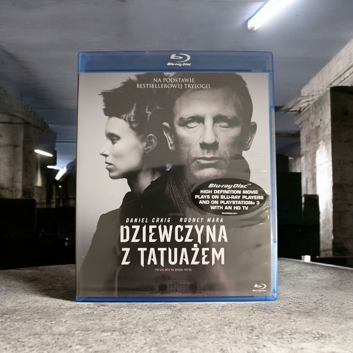 Film "Dziewczyna z tatuażem", Blu-ray PL