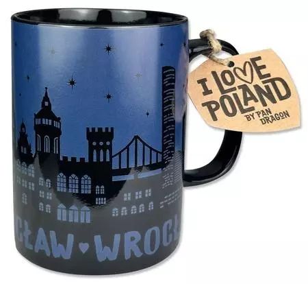 Kubek I love Poland - Wrocław. Pan Dragon. Nowy Produkt