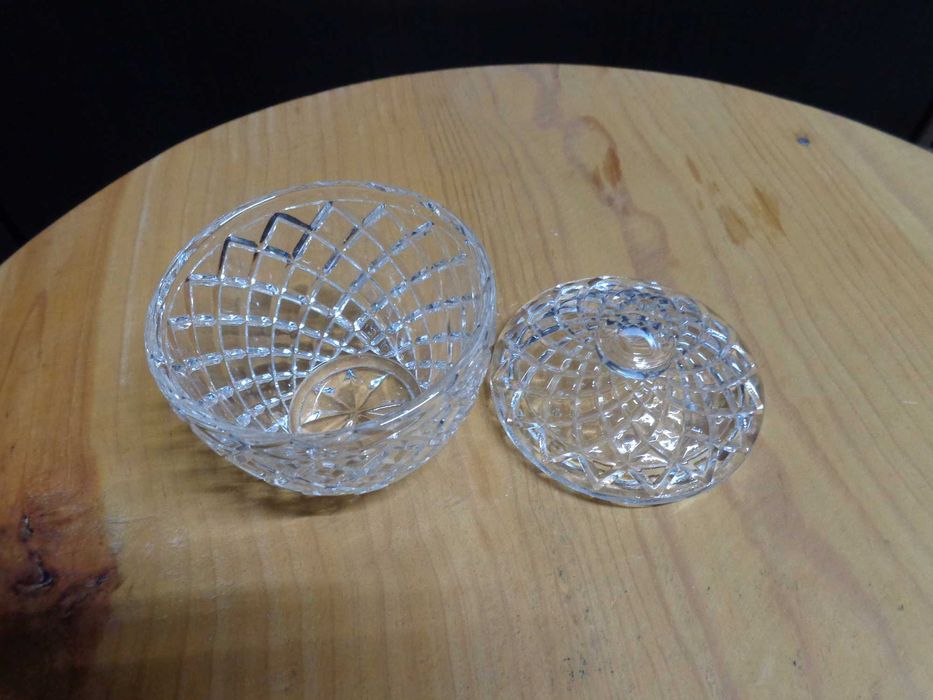 Caixa Redonda de Cristal