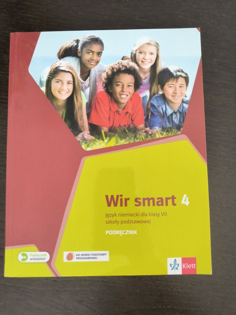 Podręcznik do j.niemieckiego Wir Smart 4, Klett